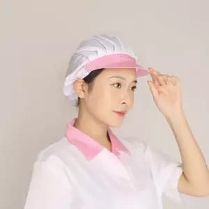 직영공장생산 단체 위생모자 위생모 망사 반망사 천모자 조리 주방 영양사 작업공장모
