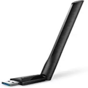 데스크탑 PC용 TP-Link USB WiFi 어댑터 고이득 안테나(Archer T3U Plus)를 갖춘 AC1300 3.0 무선 듀얼