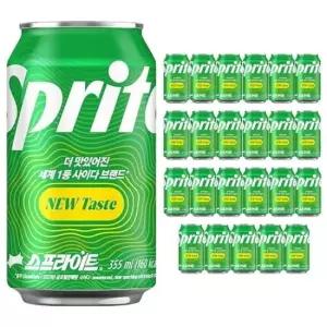 콜라 스프라이트 24캔 355ml