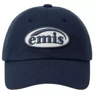 이미스톤온톤 네이비 TONE ON TONE WAPPEN BALL CAP-NAVY
