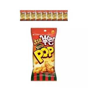 오리온 치즈뿌린 치킨팝 65g, 10개