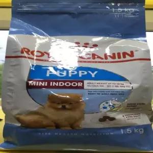 1kg 로얄캐닌 미니 인도어 퍼피 강아지 반려견 사료 1.5kg