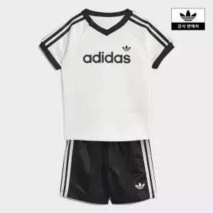 [아디다스키즈](광주신세계)[adidas kids] (A085-A100) 저지 숏 티 세트 (KD1022)