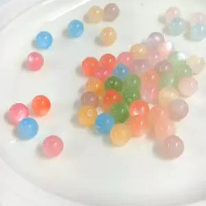 UV 자외선 변색 팔찌 키링 DIY 비즈 구슬 50개입