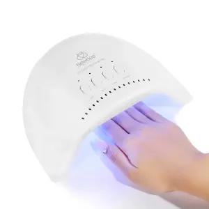 비틀스 UV 네일 램프 - 젤 위한 3 타이머 30/60/120초 라이트가 장착된 LED 빠른 경화 폴리쉬 톱 코트와