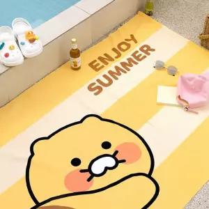 철푸덕 비치 타월 워터파크 1P 춘식이 수건 수영장 XL