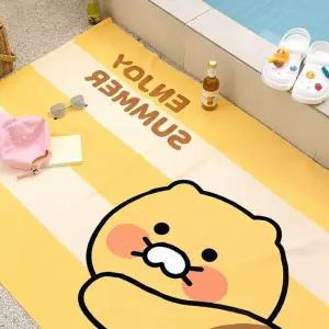 수건 타올 워터파크 춘식이 수영장 철푸덕 비치 타월 XL