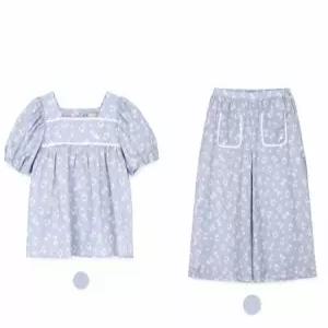 페리미츠 여아 스퀘어블라우스 와이드팬츠 세트 P2623B352 P259CJ