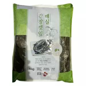 매실간장깻잎 4KG/(주)반찬단지