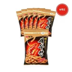 농심 매운새우깡 400g X 6개입