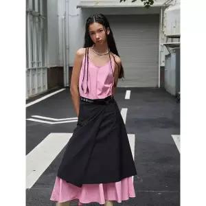 LAP 레인 레터링 밴드 랩스커트 AQ7WS860 476073