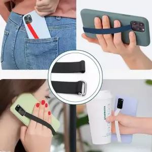 핸드폰스트랩 핸드폰 실리콘 스트랩 손목줄 핸드폰줄 손잡이 거치대