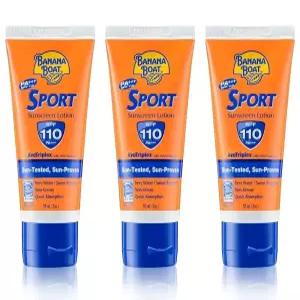 바나나보트선크림 spf110 아웃도어 스포츠선크림, 3개, 90ml