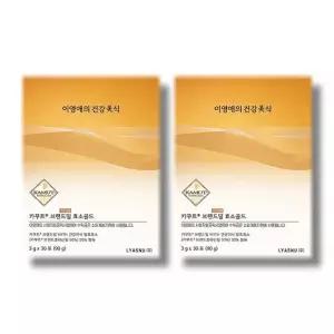 이영애의건강미식 카무트 브랜드 밀 효소 골드 3g x 30포 2박스