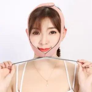 마사지기 페이스 땡김이 오렌지 얼굴밴드 리프팅밴드