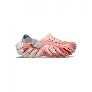 213192-9JY 에코 글로우 마블 미스매치 클로그 키즈 - 멀티 / CROCS KIDS