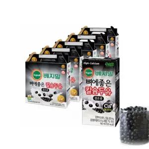 베지밀 뼈에좋은 칼슘 두유 검은콩 190mlx80