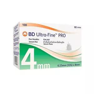 BD 인슐린 울트라파인 펜니들 4mm 32G 100개입