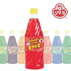 [오뚜기]오뚜기 딸기시럽 1kg 슬러시 원액 음료 (14039824)