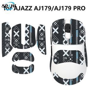 미끄럼 방지 마우스 그립 테이프 스케이트 스티커 AJAZZ AJ179/AJ179 프로 게이밍 E 스포츠 컴퓨터 땀 흡입