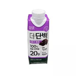 빙그레 더단백 드링크 초코 250ml 18개