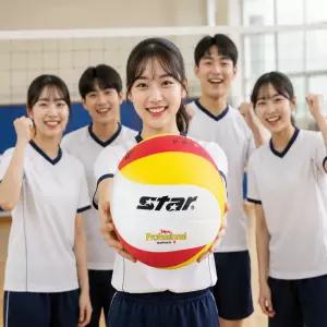 스타스포츠 배구공 뉴프로페셔널2 (4호) (VB314S-34) 스타배구공