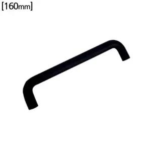 봉 문 가구 나사간격 ㄷ자 가구리폼 DIY 손잡이 흑색 리폼 창문 160mm
