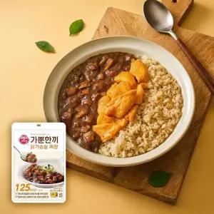 오뚜기 가뿐한끼 닭가슴살 짜장 130g 20개