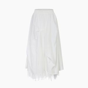 [에고이스트] [BLUE LABEL] 언밸런스 샤 레이어드 밴딩 스커트  ES2OSK03