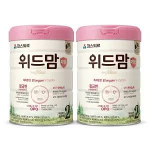 파스퇴르 위드맘 제왕 분유 2단계 750g 2개