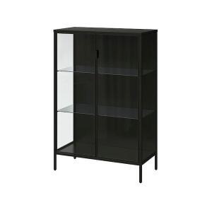 [마켓비]이케아 RUDSTA 루스타 양문형 유리도어 수납장 80x37x120cm/유리장식장/진열장