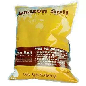 아마존 소일 블랙 7kg 수초전용바닥재