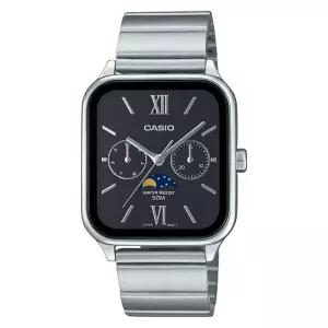 CASIO 카시오 MTP-M305D-1A2 문페이즈 스퀘어 아날로그 손목시계