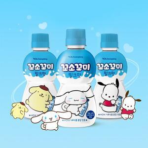 [기타][산리오 패키지] 광동 꼬소꼬미 밀크맛 200ml 40입 (패키지 랜덤)
