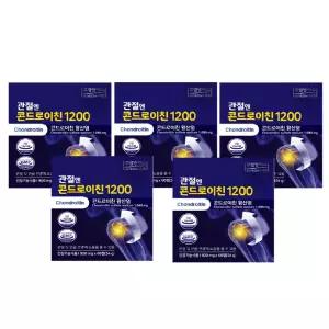 지성 콘드로이친 주영엔에스 관절엔 콘드로이친 1200 소연골 5개월분