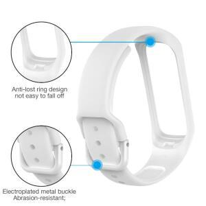 삼성 Galaxy Fit2 SM-R220 용 스트랩 Galaxy Fit2 R220 용 패션 스포츠 실리콘 시계줄 Smartwatch 밴드 교