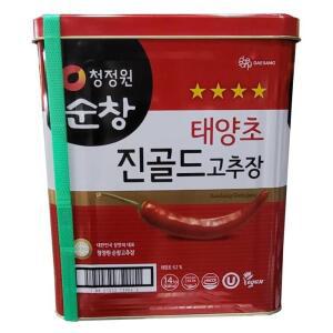 진골드 고추장 14KG/청정원