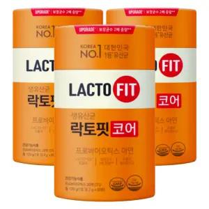 락토핏 코어 생유산균 2g x 60포 3개 (종근당건강)