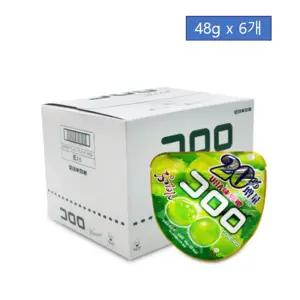 일본 코로로 젤리 머스캣 48g x 6개 1통 청포도맛