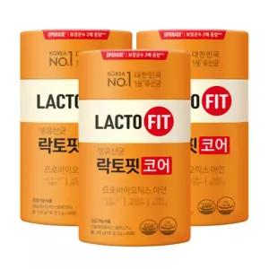 종근당건강 락토핏 코어 60포 3통 (6개월분)