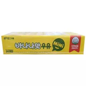 빙그레 바나나우유 120ml x 24
