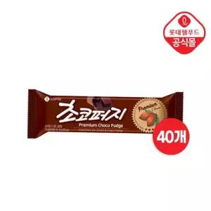 [etv] [롯데] 아이스 바 초코퍼지 70ml x 40개