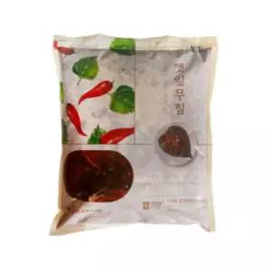 양념깻잎 4kg 중국산 반찬단지 깻잎무침