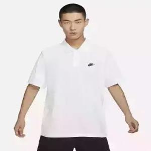 나이키 nike 클럽 반소매 폴로셔츠 M - 화이트블랙 FN3895-100