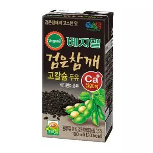 베지밀 검은참깨 고칼슘 두유 190ml x 72팩