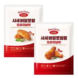 [NS홈쇼핑]사세 버팔로 윙 오리지널 820g+윙봉 오리지널맛 820g[35940207]