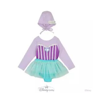 [디즈니베이비](신세계 사우스시티)[26년 여름신상]인어공주수영복세트(모자)(PURPLE)_79T056052