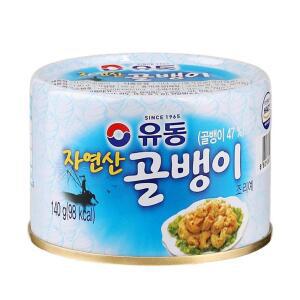 유동자연산골뱅이 140G/유성물산교역