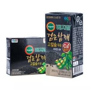 베지밀 검은참깨 고칼슘 두유 190ml x 72팩
