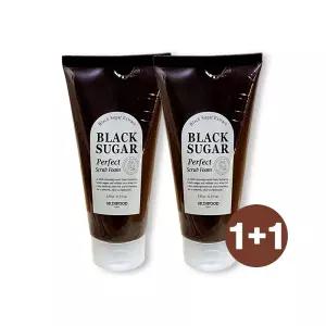 [1+1] 스킨푸드 블랙슈가 퍼펙트 스크럽 폼 180g+180g